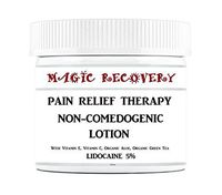 MAGIC RECOVERY, 5% Lidocaine Topical Numbing Non-Comedogenic Lotion, With Vitamin C & E, Organic Aloe and Organic Green Tea for Deeper Penetration, Local and Anorectal Discomfort, 4 fl.oz
