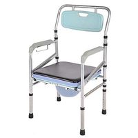 HSRG Folding Toilet Chair,Mobile Commode Chair,Elderly,Children and Pregnant Women Shower Chair