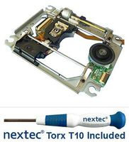 Sony PS3 Disc Drive Replacement Laser Lens and Deck/ PS3 Bluray Laser (KES-400A/ KEM-400AAA) Models (20, 40, 60 GB) + Nextec T10 Screwdriver