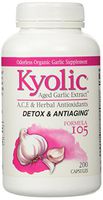Kyolic Garlic Formula 105 Detox & Anti-Aging (200 Capsules)