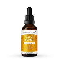 Secrets Of The Tribe - Calm Secret, Herbal Supplement Blend Drops Alcohol-Free Liquid Extract, Anxious-Free Formula (2 fl oz)