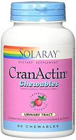 Solaray Cranactin 200 mg Chewable Tablets, 60 Count (2 Pack)