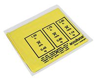 CanDo 10-5901 AccuForce Exercise Band, 4' Length, Yellow-X-Light