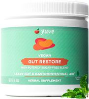 Yuve Gut Health Restore for Leaky Gut Repair Supplement - Vegan & Non-GMO - Bloating, Heartburn, Constipation, Gas, SIBO Relief - with L-Glutamine, Licorice, Aloe - Pharmaceutical Grade - 30 Servings