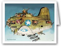 B-17 Flying Fortress Note Card - 10 Boxed Cards & Envelopes