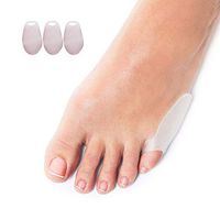 3 Pieces Tailor's Bunion Pain Relief pads, Men Women Soft Gel Tailor Bunions Bunionette Toes Cushion Corrector Protector pad, Little Pinky Toe Bunion Guard for Calluses Blisters Friction