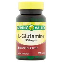 Spring Valley - L-Glutamine 500 mg, 100 Tablets