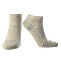 Doctor's Choice Women's Diabetic & Neuropathy Socks, No Show, Non-Binding with Aloe, Antimicrobial, Ventilation, and Seamless Toe, Single Pair, Tan, Womens Medium: Shoe Size 6-10