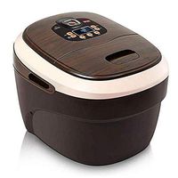 Foot Spa Heated Bath Massager with Shiatsu Rollers, Heat, Jets, Bubbles, Digital Temperature and Time Control, LED Display