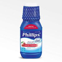 Phillips' Milk of Magnesia Laxative (Wild Cherry, 12-Fluid-Ounce Bottle)