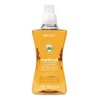 Method Laundry Detergent 4x Concentrated, Ginger Mango, 66 load 53.5 oz