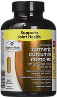 Member's Mark High Absorption Turmeric Curcumin Complex with Standardized Extract Capsules, 500mg (1 bottle (250 capsules))