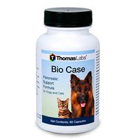Thomas Labs Bio Case - Pancreatic Enzyme Supplement for Dogs & Cats - Digestive Aid - (60 Capsules)