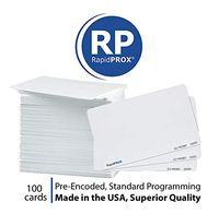 RapidPROX ISOXT Cards for HID125kHz Proximity Technology (100 Cards)