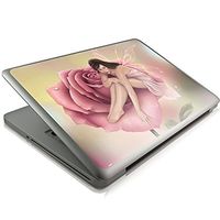 Skinit Decal Laptop Skin for MacBook Pro 13 (2011-2012) - Originally Designed Rose Fairy Design