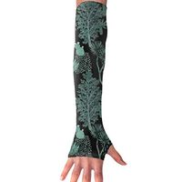 QG ZZX Jungle Pattern Unisex Compression Arm Sleeves UV Protection Performance Arm Sleeve - for Outdoor Sports Baseball,Basketball,Football (1 Pair)