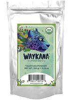 WAYKANA Guayusa Organic Leaf Energy Tea Powder | Antioxidant Natural Energy Powder & Nutritional Guayusa Tea | Super Food Mental Focus and Energy Guayusa Powder Drinks, 150g (75 Servings)