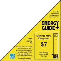 Sceptre 32-Inch LED HDTV HDMI MHL USB, Just Black 2018