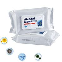Personal Cleansing Wipes Alcohol Wet Wipes for All Daily Protection Household Wipes Large 50PCS f