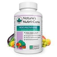 Nature's Nutri-Care Best Multivitamin for Men - 60 Capsules - Essential Vitamins, Antioxidants, and Minerals - Complete Male Support Blend, Immune Blend, and Energy Blend - Made in USA, 180