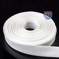 225FWY 10 FT 5/16" 8mm Polyolefin White Heat Shrink Tubing 2:1 Ratio