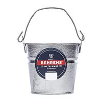 Behrens 1202 Hot-Dipped Galvanized Steel Utility Pail, 2-Quart, Silver
