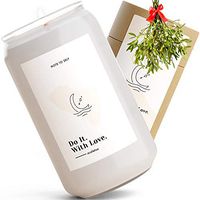 Note to Self: Mistletoe Aromatherapy Candle | Large Scented Candles | 100 Percent Soy with Fall Scents | Non Toxic Long Lasting
