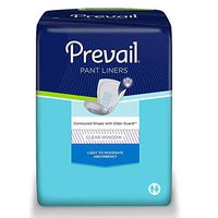 Prevail Pant Liners, Dribbler/Small: 8" x 18" - 208/Case