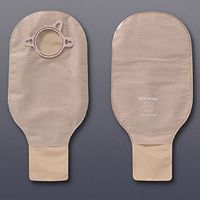 Hollister 18122 New Image Drainable Pouch 12" Length 1 3/4" Flange Beige - Box of 10
