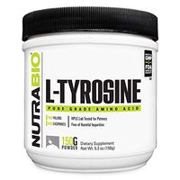 NutraBio L-Tyrosine Powder (150 Grams, 500mg Serving)