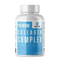 Collagen Pills - Type I, II, III, V, X - Supports Healthy Hair, Skin, Joints - 90 Collagen Capsules