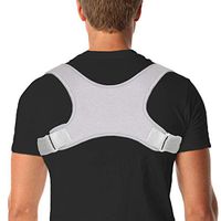 FITTOO Posture Corrector Back Support for Women and Men,Adjustable Back Brace for Improve Bad Posture,Correcting Slouching,Relieves Upper Back & Shoulders Pain Neck Pain,Sport