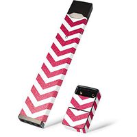 Skinit Decal Wrap for Juul E-Cigarette - Officially Licensed Skinit Originally Designed Pink Chevron Design