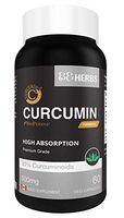 Curcumin - C3 Complex – Highest Absorption – 95% Curcuminoids + Bioperine – Reduce Inflammation & Triglycerides - No Magnesium Stearate – 500 mg – 60 caps