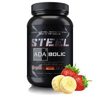 Steel Supplements ADA2Bolic Workout Recovery Aid Powder Restores Muscle Glycogen 3.75lbs (Strawberry Banana)
