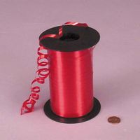 Red Curling Ribbon, 3/16" X 500Yd
