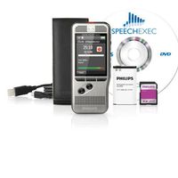 YBS Philips Digital Pocket Memo Range Recorder with SpeechExec Dictate Workflow Software and Push Button Operation