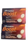 Alka Seltzer Boost Ayuda a Reanimar y Reponer Tu Cuerpo (Dos Cajas)