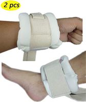 BIHIKI Control Limb Holder,2 PCS Medical Restraints Patient Hospital Bed Limb Holders for Hands Or Feet Universal Constraints Control Quick Release (L)