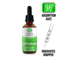 Garden Organics - Lomatium Alcohol Extract, Responsibly farmed Lomatium (Lomatium dissectum) Dried Root (2 Fl Oz)