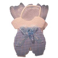 6 Baby Boy Blue Shower Favor Bags