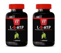 Mood Enhancer 5 htp - L-5-HTP - for Mood and Energy - 5-htp Tranquil Sleep - 2 Bottles (120 Capsules)