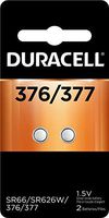 Duracell – 376/377 1.5V Silver Oxide Button Battery – long-lasting battery – 2 count