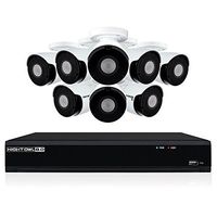 Night Owl Security 8-Ch 4K UHD IP Wired Smart Security Camera NVR with 2 Tb Local Storage, White (IH802-88BA-B)