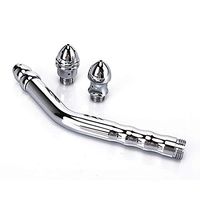 Vaginal Anal Cleaner Colonic Douche System Cleaner Metal Shower Comfort Enema Shower