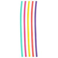 Simple Modern Reusable Silicone Straws - Fits Classic, Voyager, Scout and Cruiser Lids - 5 Pack - Assortment 2