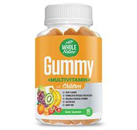 WHOLE NATURE Kids Gummy Multivitamin - Complete Daily Essentials Childrens Vitamins and Minerals for Overall Wellness, 90 Gummies. Fruit Flavor, No Artificial Sugar, Dairy and Gluten Free