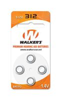 Walker's Game Ear 4-Pack Air Cell Batteries (Fits All Digital Gamer Ear ITC)