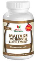 Maitake Mushroom Supplement - 120 Veg. Capsules with Grifola Frondosa Mushrooms