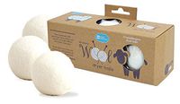 Home Expressions 3 Pack of Hypoallergenic 100% Wool Dryer Balls